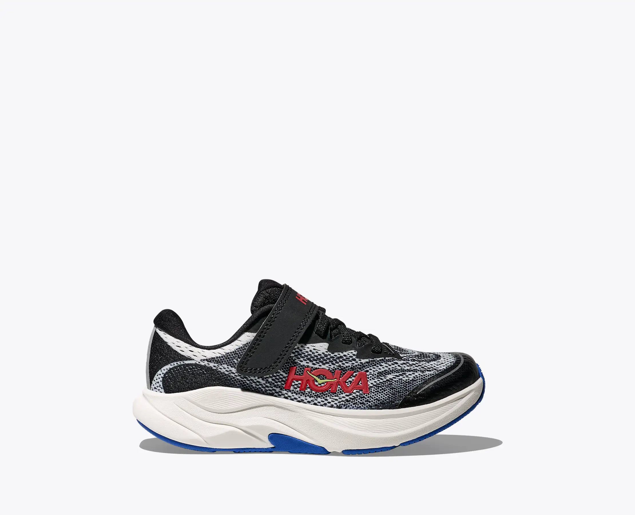 Hoka Kids' Rincon 4 (PS) Footwear Hoka One One Black/Cobalt Blue-BCKCB 12