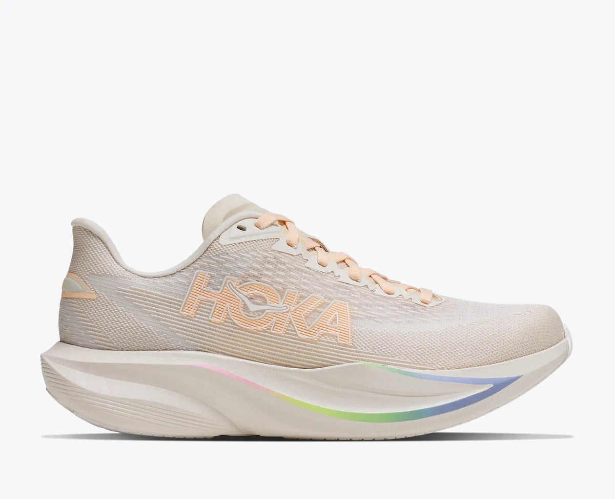 Hoka Women's Mach 7 Footwear Hoka One One Oat Milk/Alabaster 8 Medium-B