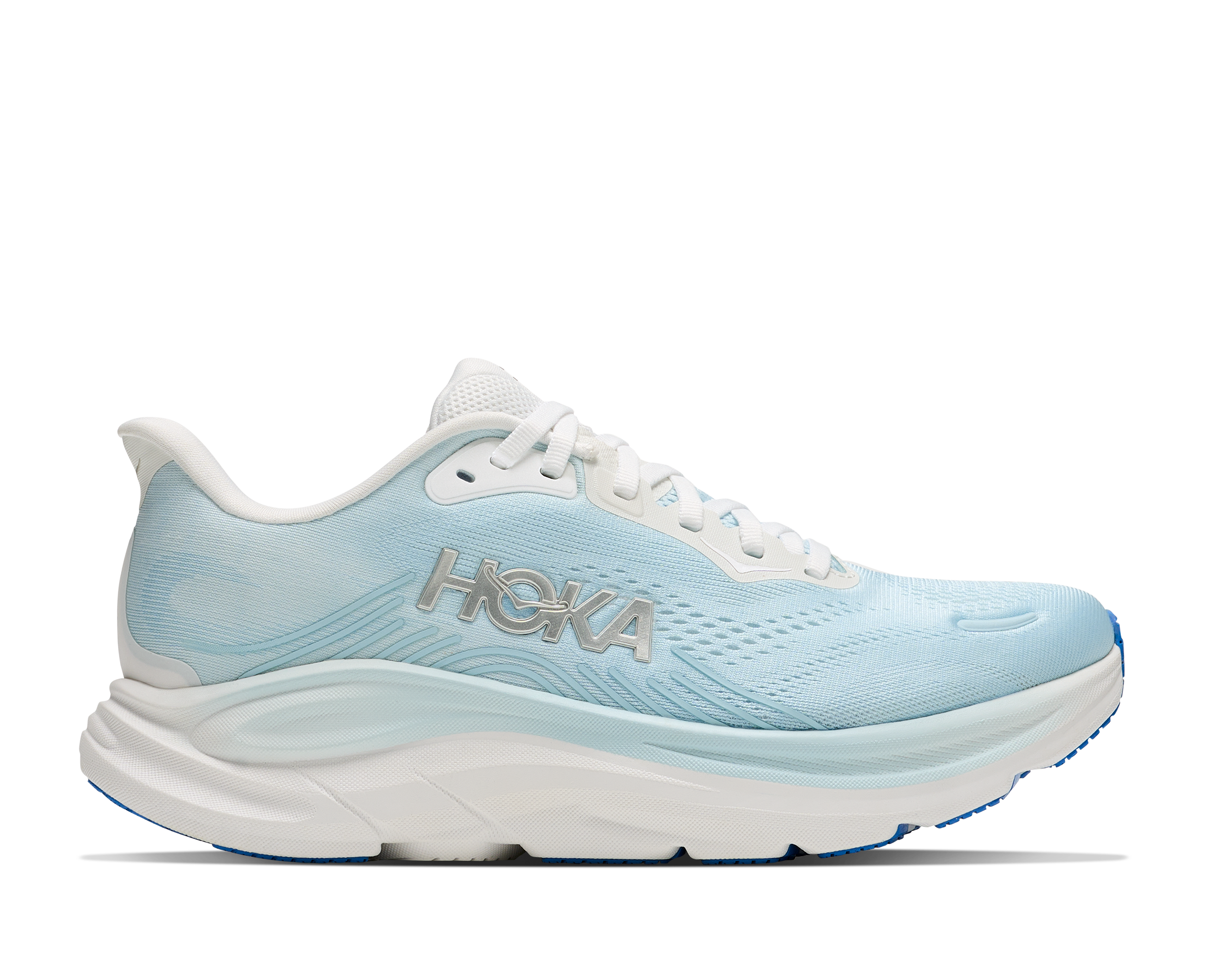 Hoka Women's Clifton 11 Footwear Hoka One One Frost/Glimmering Blue-FMM 5.5 Medium-B