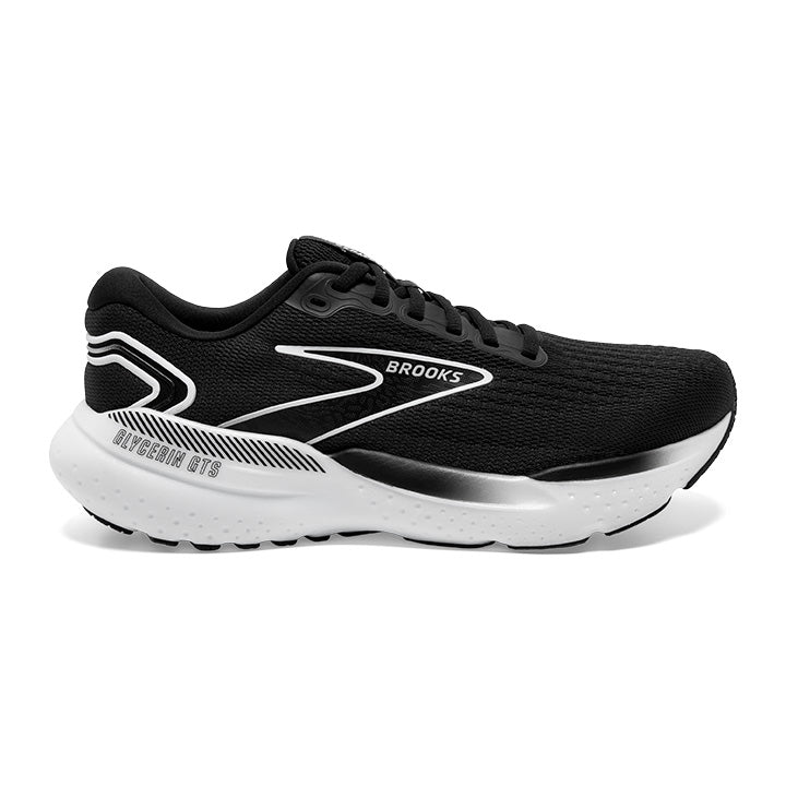 Brooks Women's Glycerin GTS 21 Footwear Brooks Black/Grey/White-090 6 Medium-B