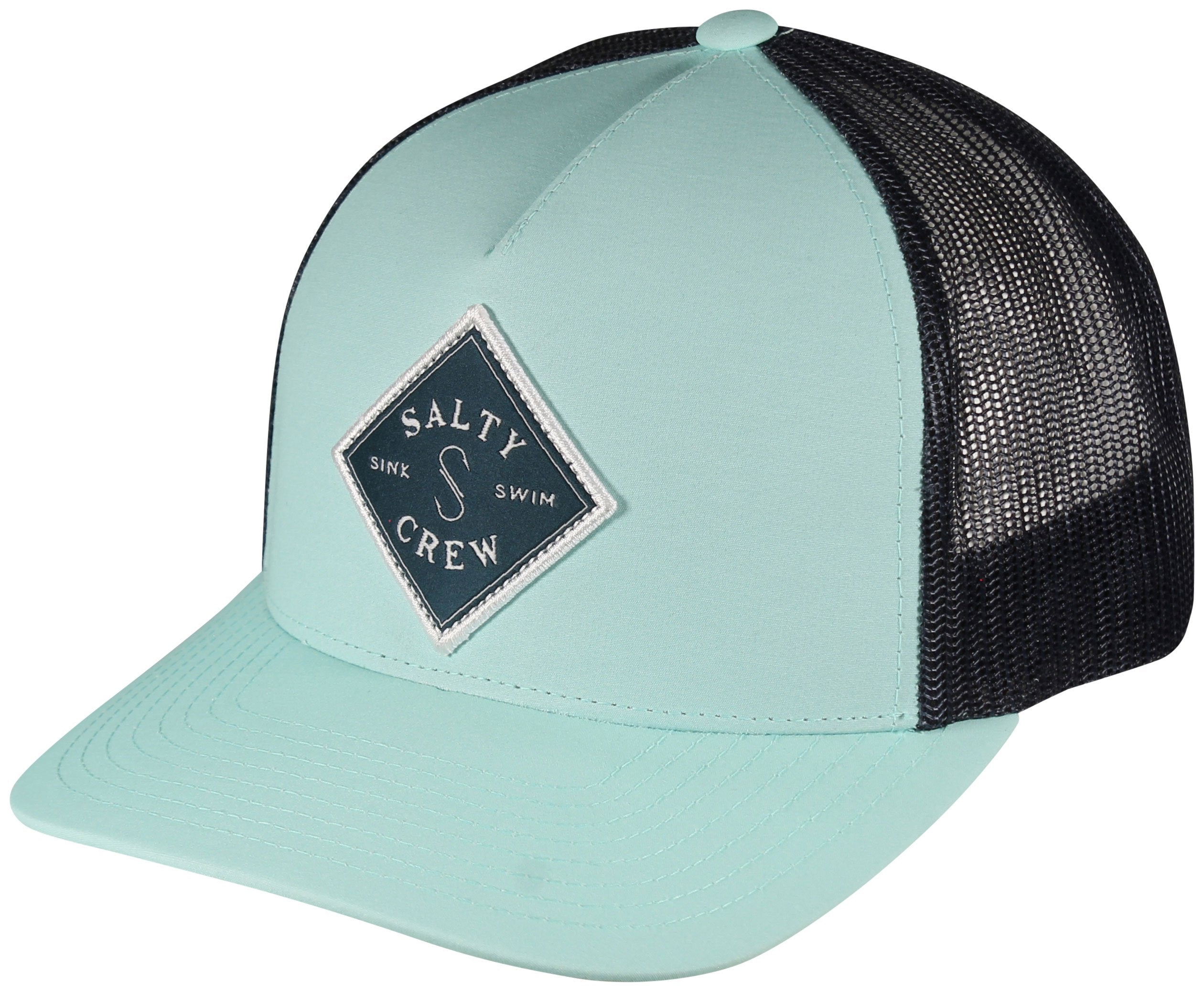 Salty Crew Sealine Retro Trucker Hat Accessories Salty Crew Seafoam/Navy  