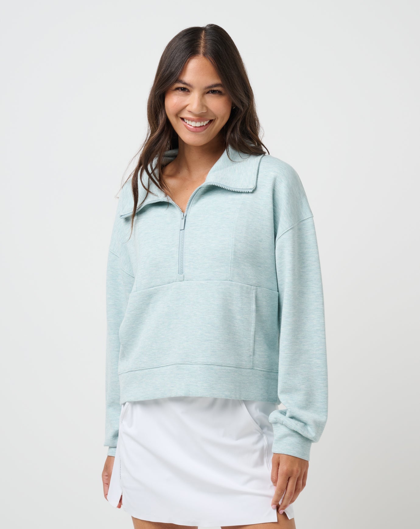 TravisMathew Women's Skyloft Half Zip