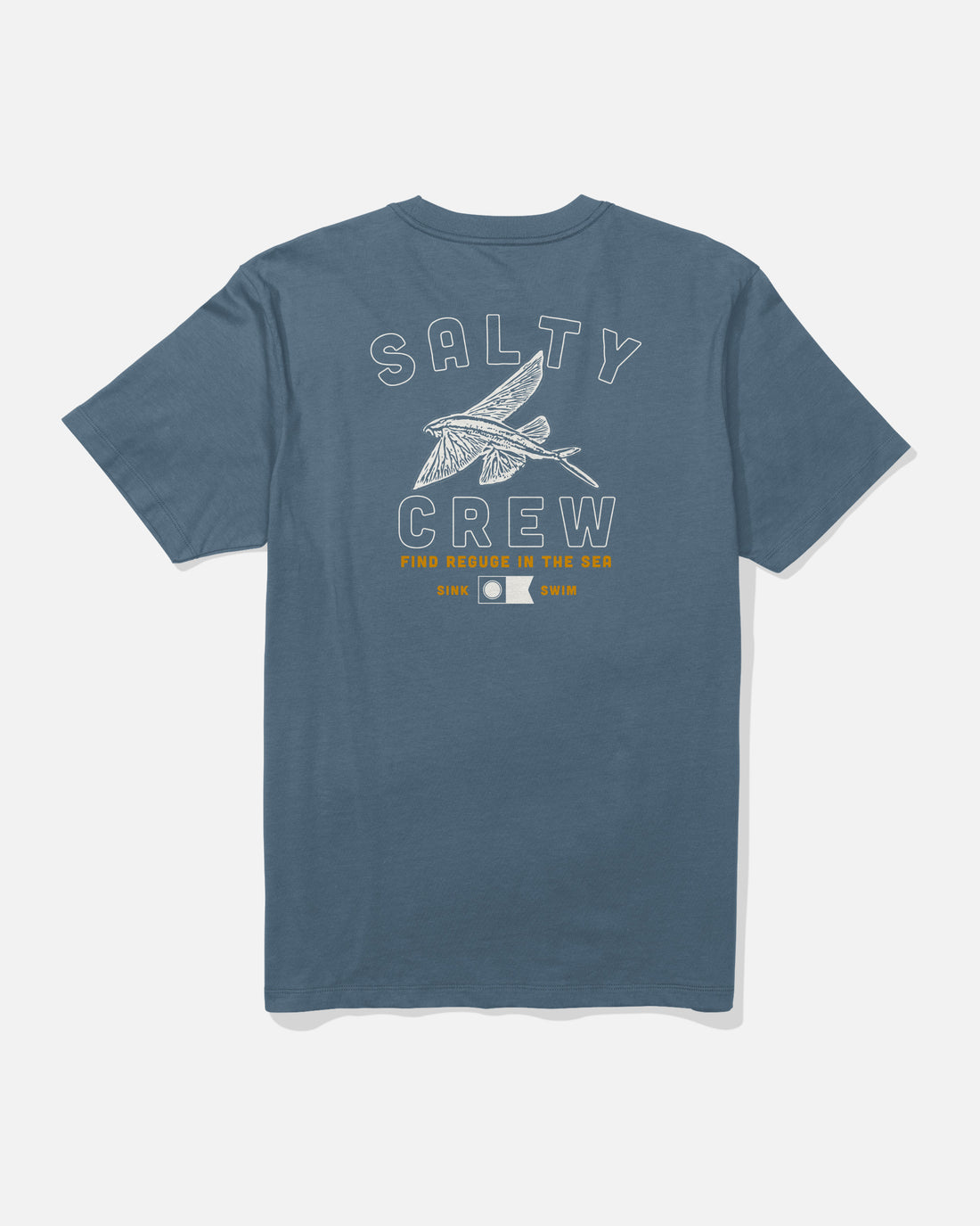 Salty Crew Men's Super Fly Premium SS Tee Apparel Salty Crew Slate Small
