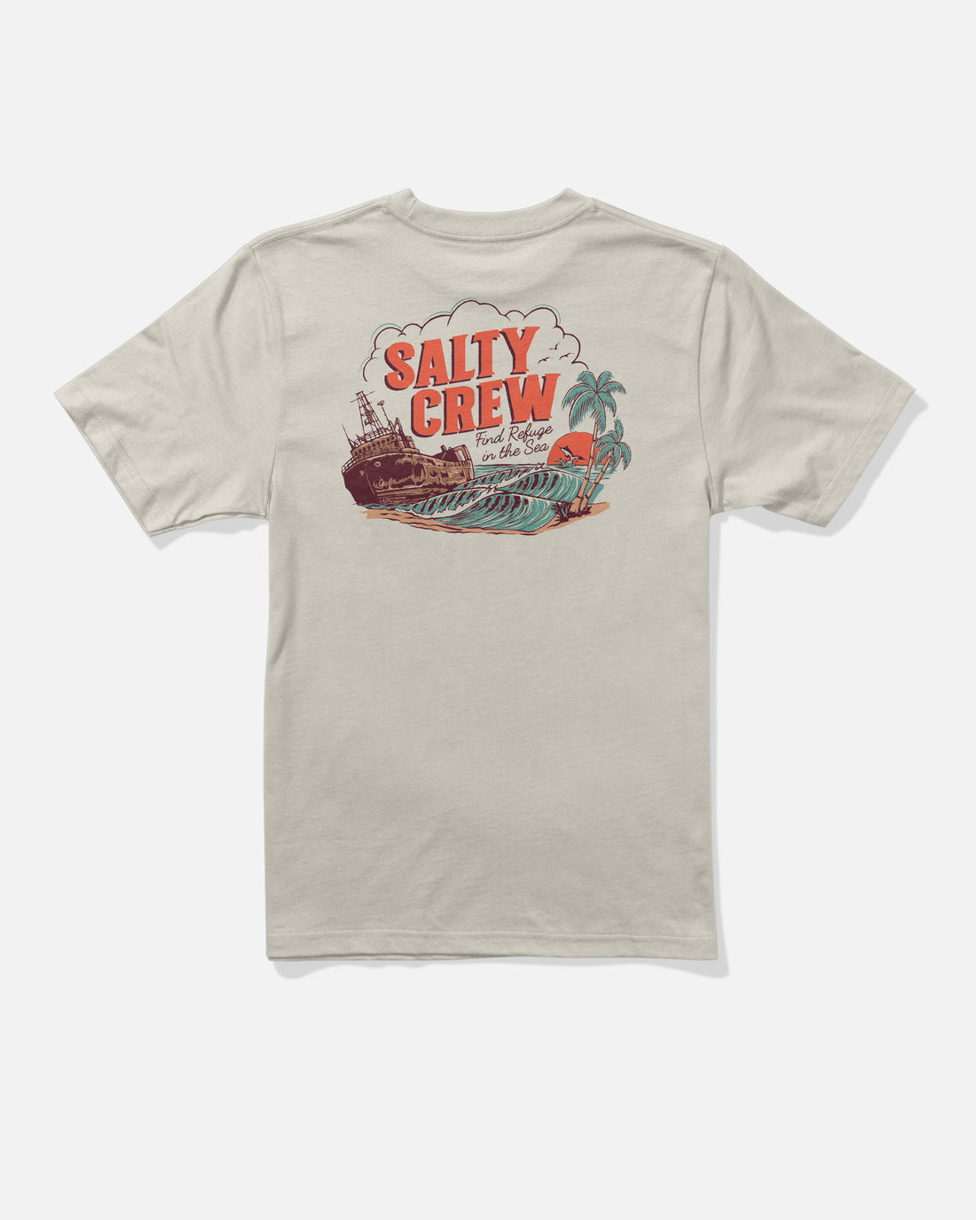 Salty Crew Boys' Shipwrecks SS Tee Apparel Salty Crew Bone Small
