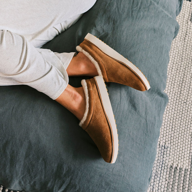 Olukai Women's Mani Leather Mule Slippers Footwear Olukai