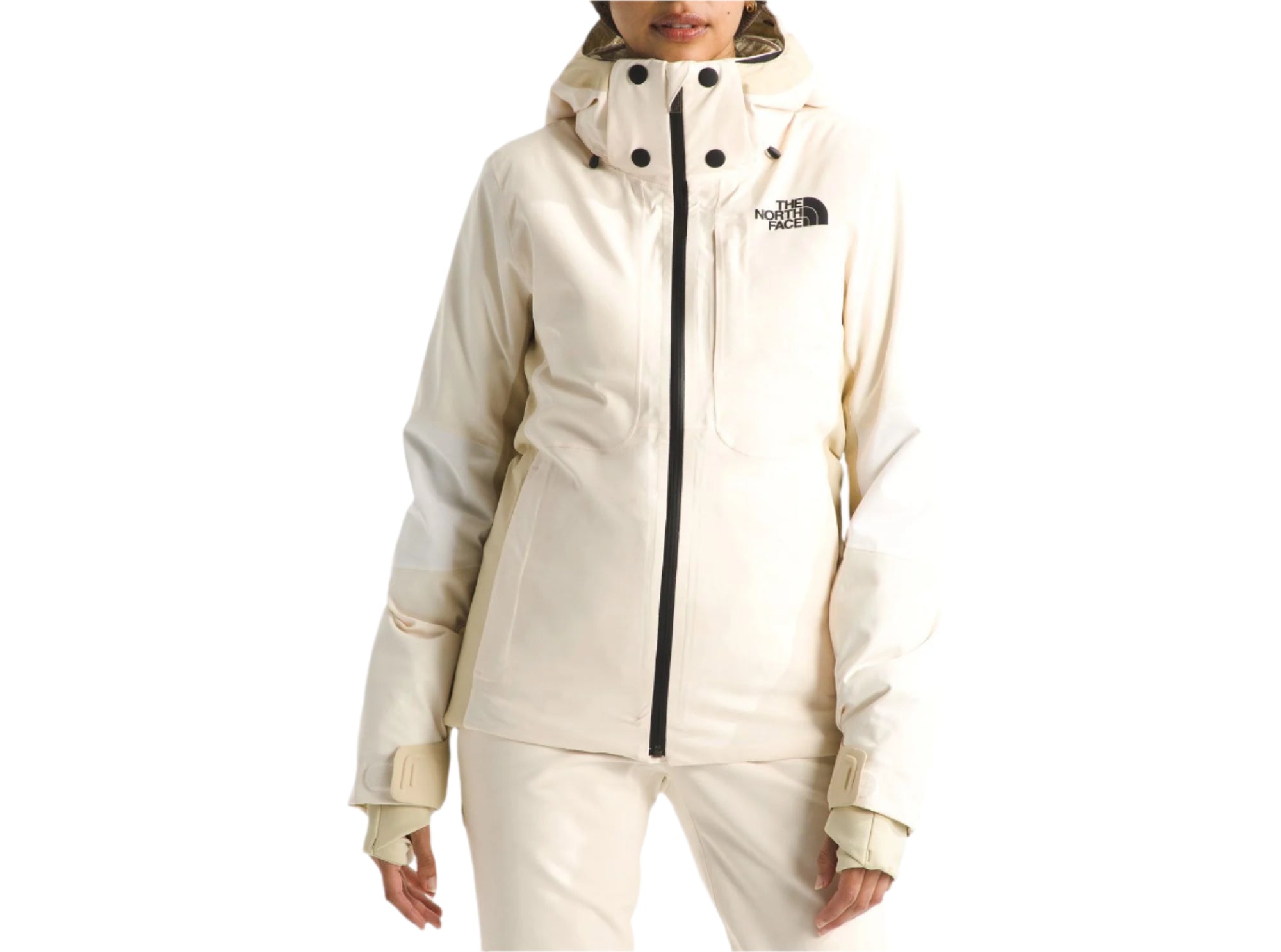 The North Face Women's Lenado Jacket 2024 Apparel North Face White Dune/Gravel/Khaki Stone-5OL XSmall