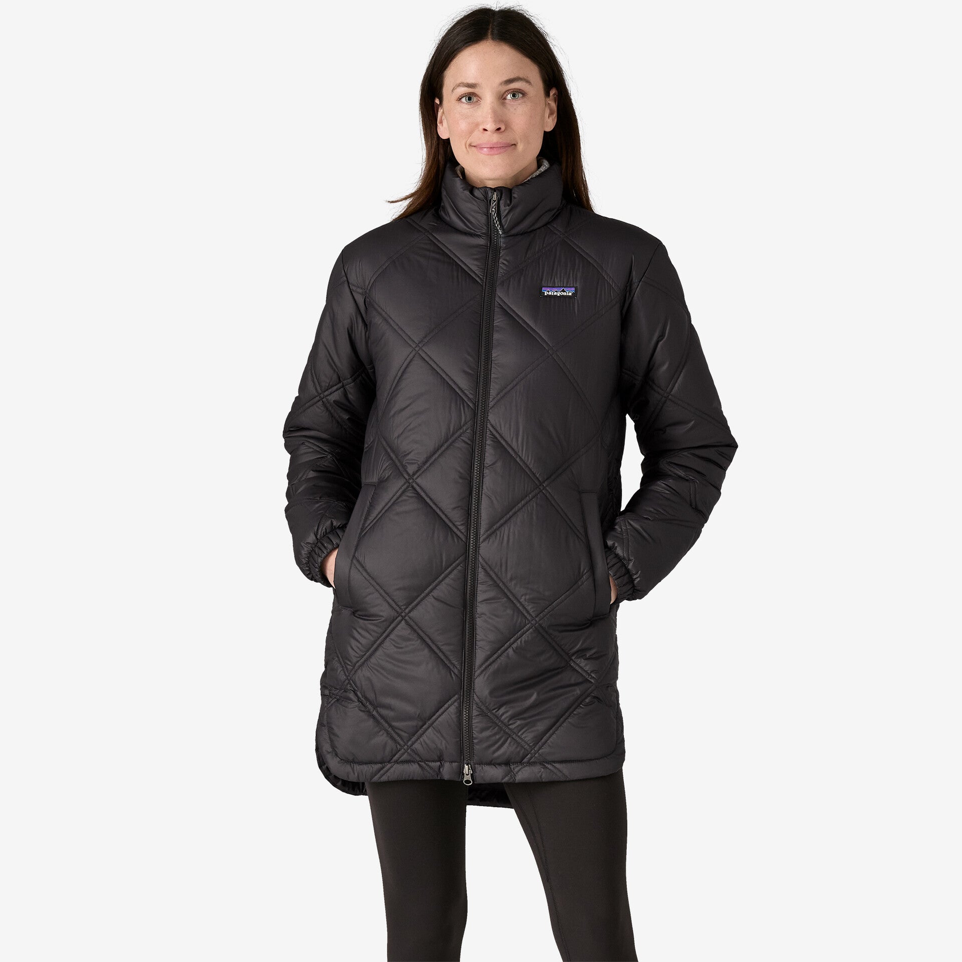 Patagonia Women's Pine Bank Insulated Parka Apparel Patagonia Ink Black-INBK XSmall 