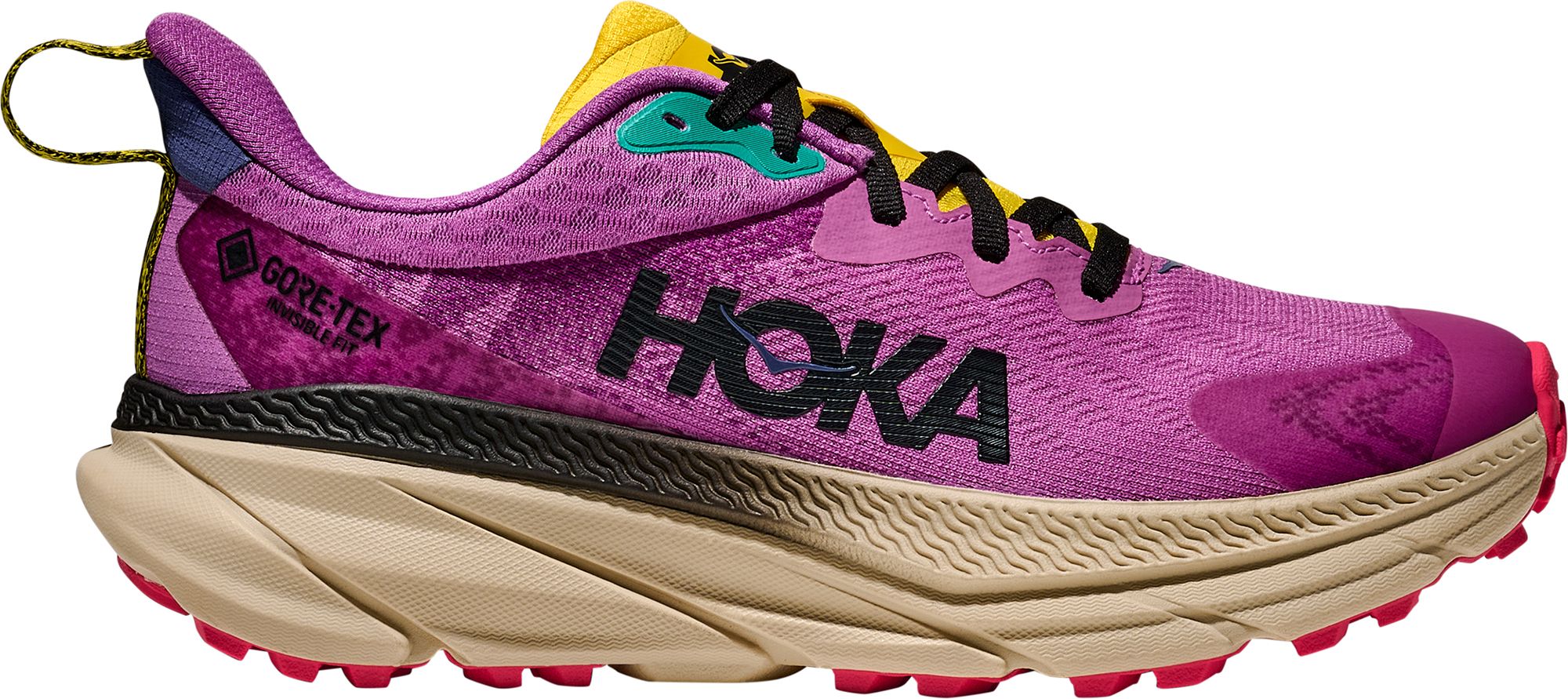 Hoka Women's Challenger ATR 7 GTX Footwear Hoka One One Superbloom/Oatmeal-SBLM 10