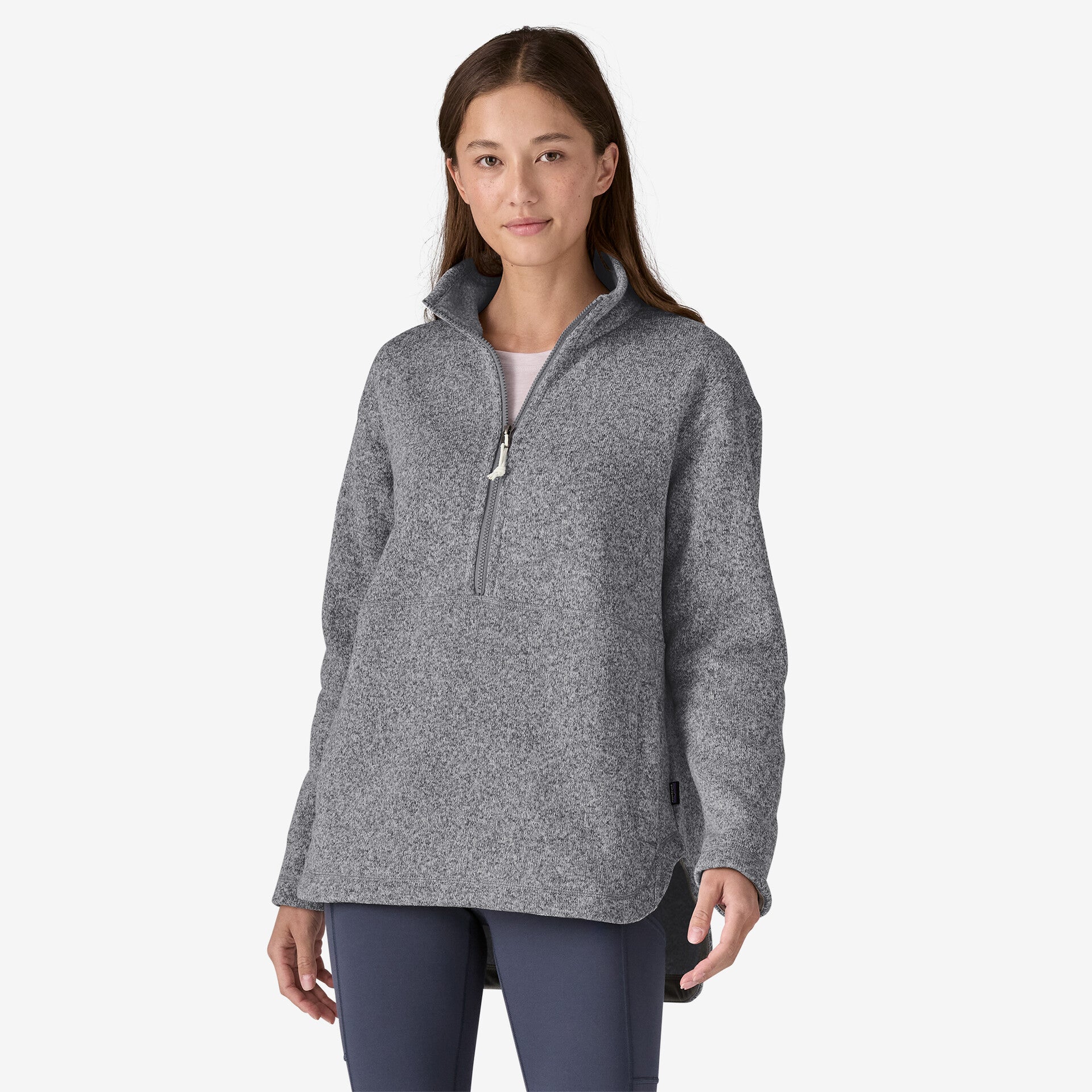 Patagonia Women's Better Sweater® Oversized Fleece Pullover Apparel Patagonia Birch White-BCW XSmall 