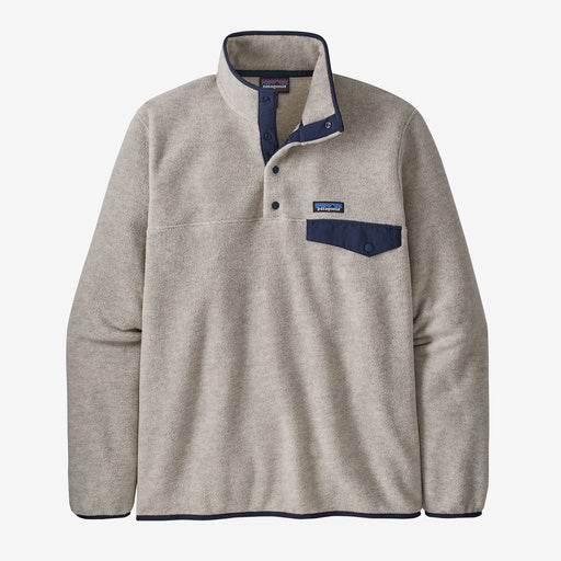 Patagonia Men's Lightweight Synchilla® Snap-T® Fleece Pullover Apparel Patagonia Oatmeal Heather-OAT Small 