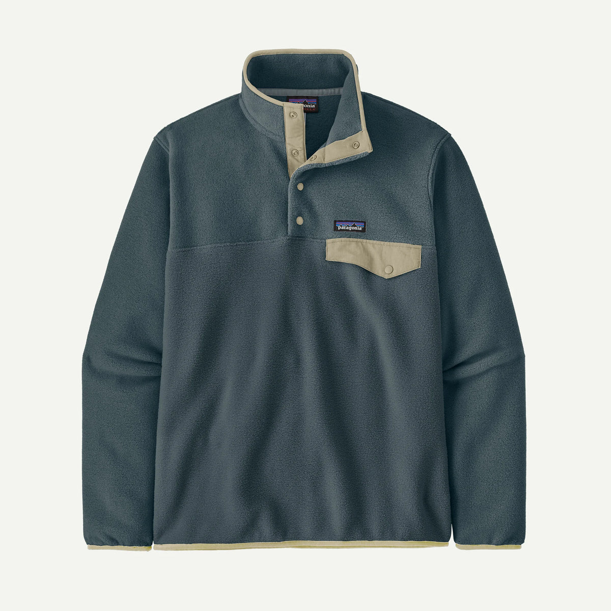 Patagonia Men's Lightweight Synchilla® Snap-T® Fleece Pullover Apparel Patagonia Summit Blue-SMTB Small