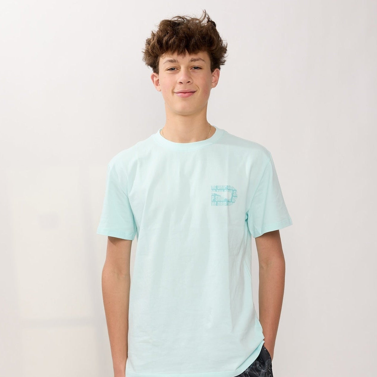 The Drip Shop Kids' Drip Icon Tee Apparel The Drip Shop Aqua Youth Small