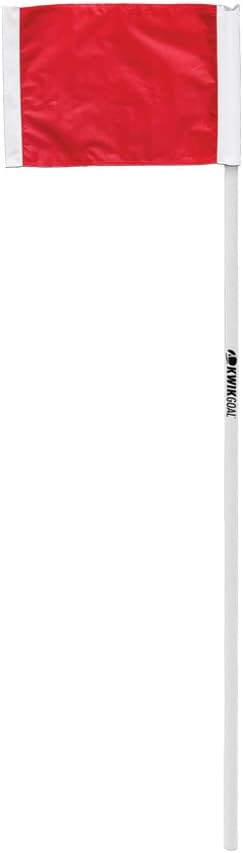 Kwik Goal Premier Corner Flags Without Base Equipment KWIK GOAL   