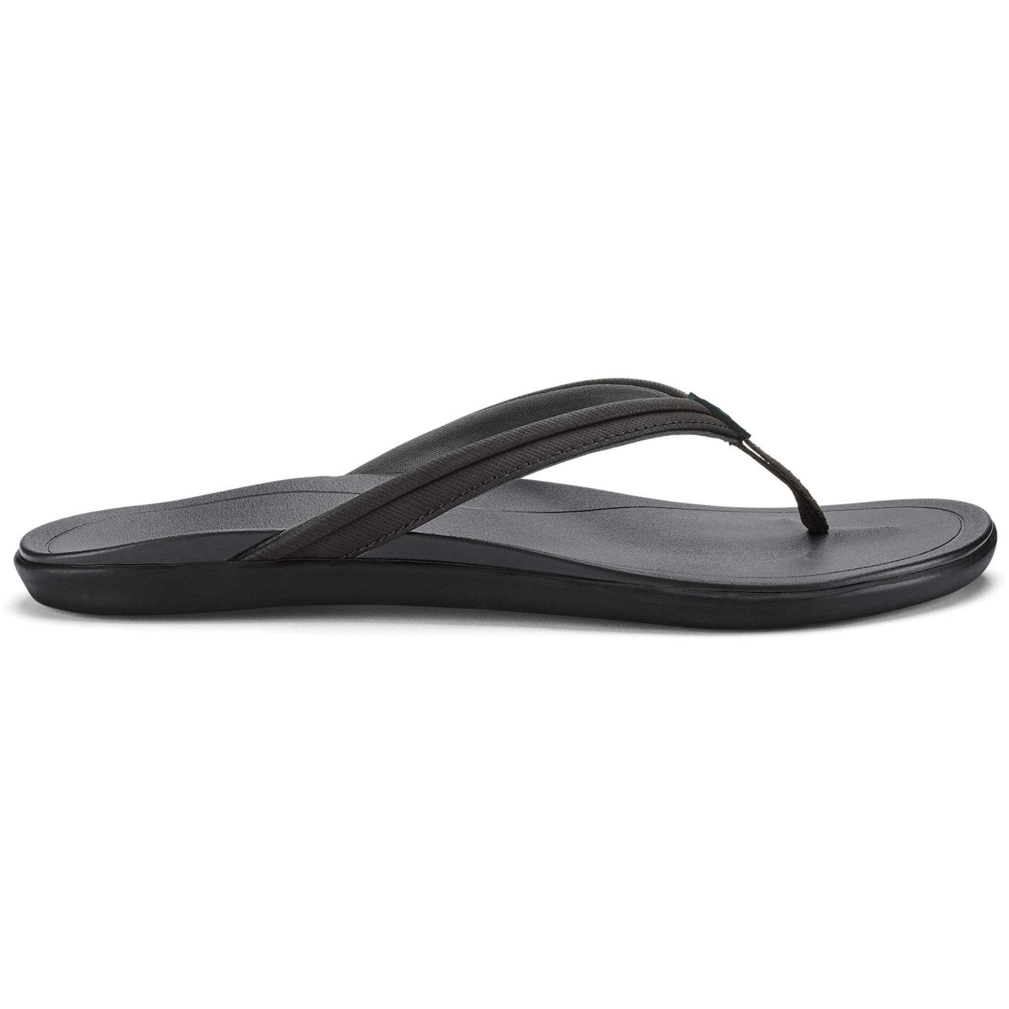 Olukai Women's Ho'opio Malua Footwear Olukai Lava Rock/Lava Rock 6