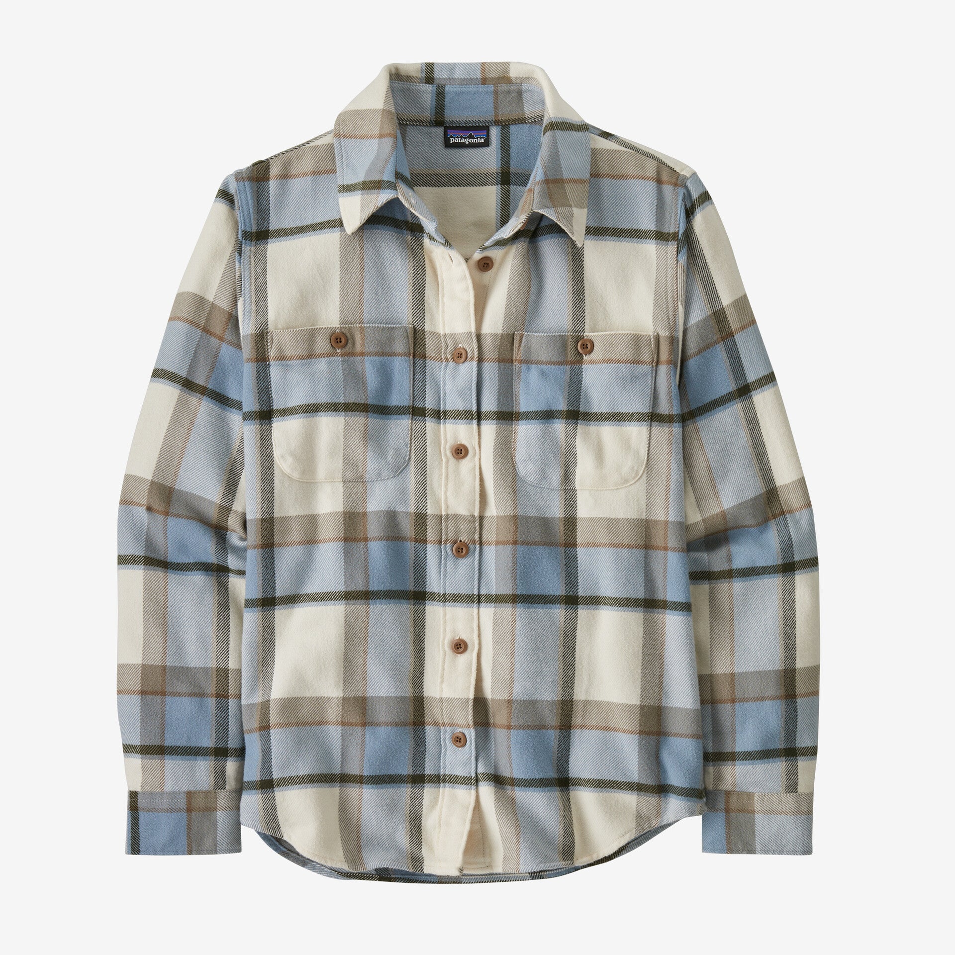 Patagonia Women's Fjord Flannel Shirt Apparel Patagonia Sunrise Ridge: Natural-SRNL XSmall 