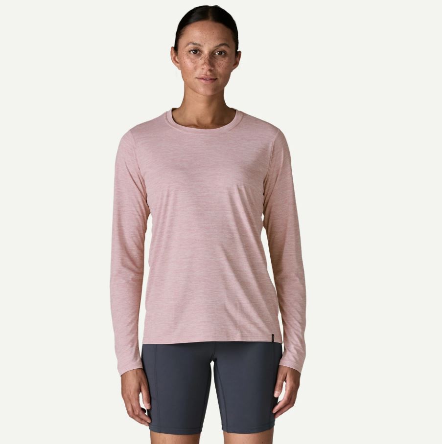 Patagonia Women's Long Sleeved Capilene Cool Daily Shirt Apparel Patagonia Quiet Violet-QVLT XSmall