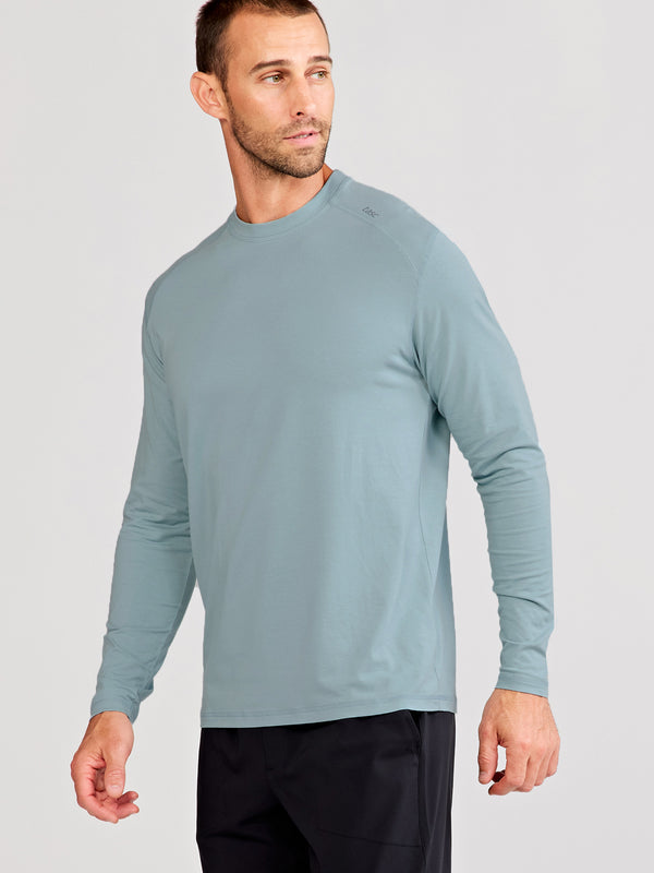 Tasc Mens Carrollton Long Sleeve Fitness T Shirt Apparel Tasc Horizon-461 Small 