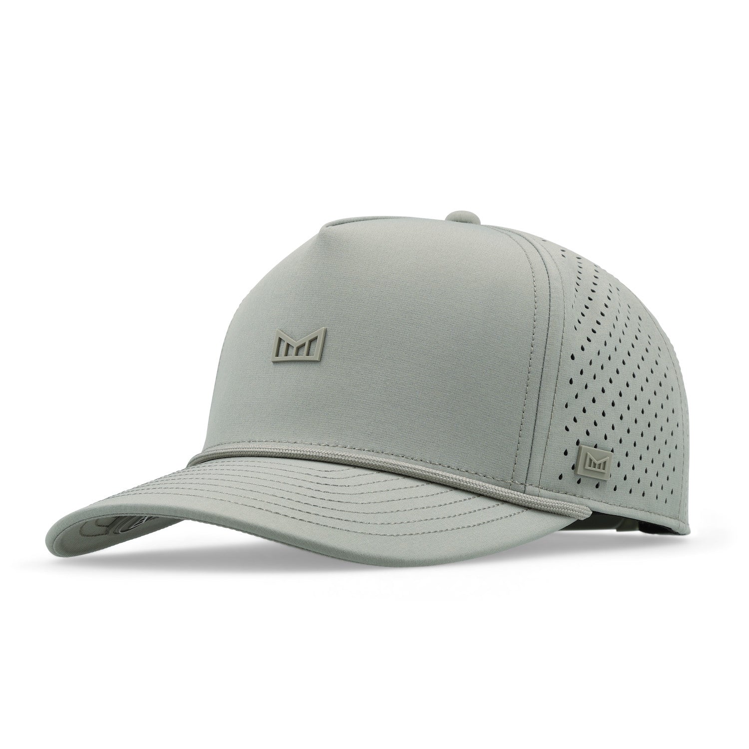 Melin Hydro Odyssey Rope Bulls Icon Hat Accessories Melin Shadow Sage Classic