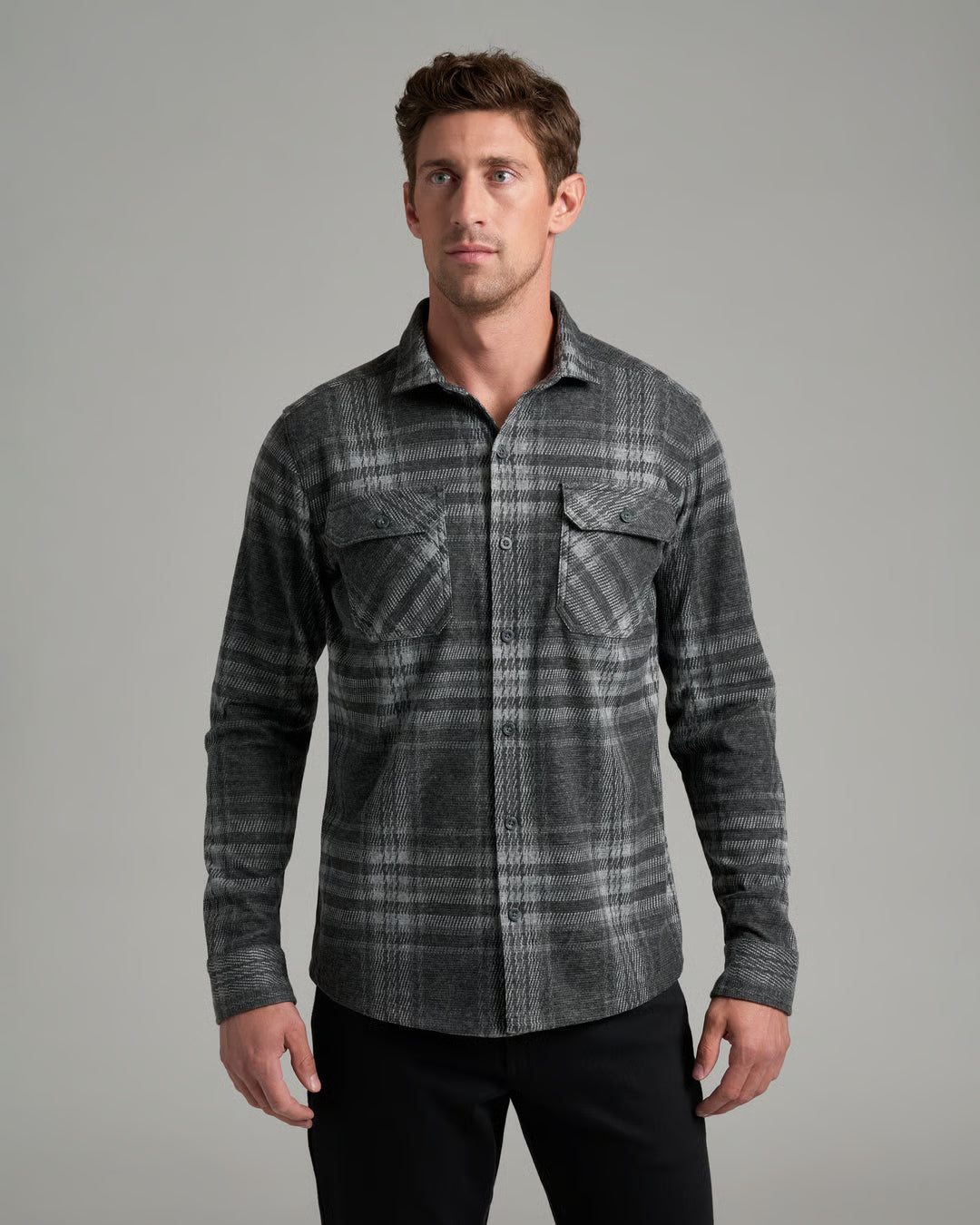 Kuhl Men's Innovatr Knit Flannel Apparel Kuhl Graphite Small