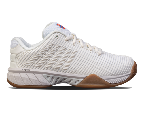 K-Swiss Women's Hypercourt Express 2 Indoor Footwear K-Swiss Bright White/Gum-954 6 Medium