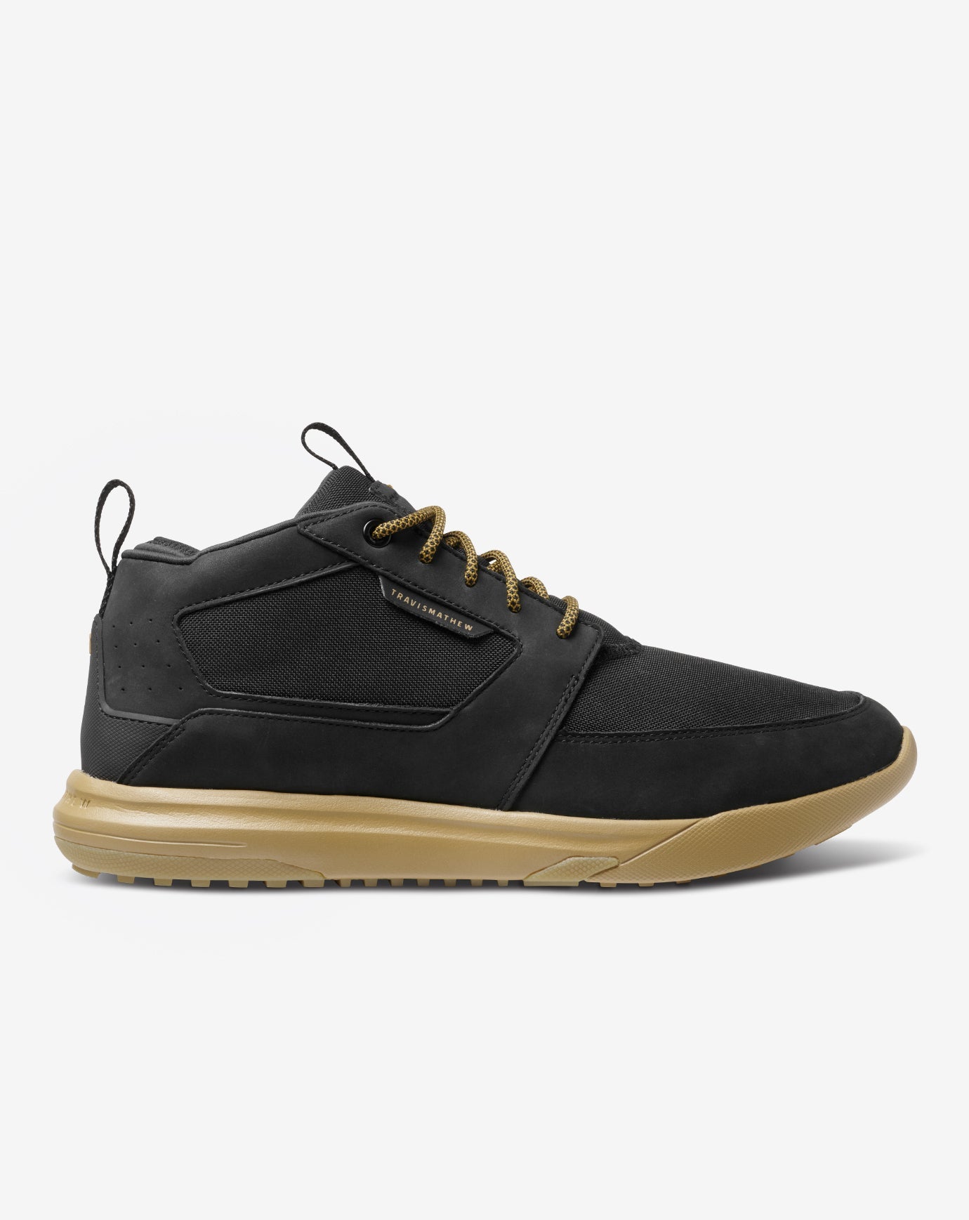 TravisMathew The Daily Ranger Footwear TravisMathew Black/Gum 7.5