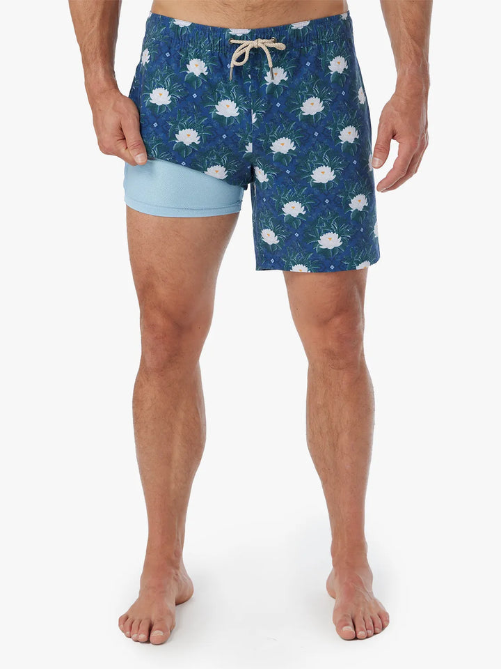 Fair Harbor Men's The Bayberry Trunk White Lotus Apparel Fair Harbor Navy White Lotus Small