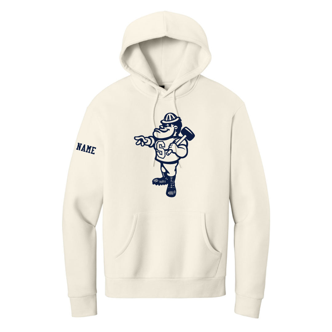 Staples Athletics MelloFleece BOB Hoodie Logowear Staples Athletics Ivory Adult XS