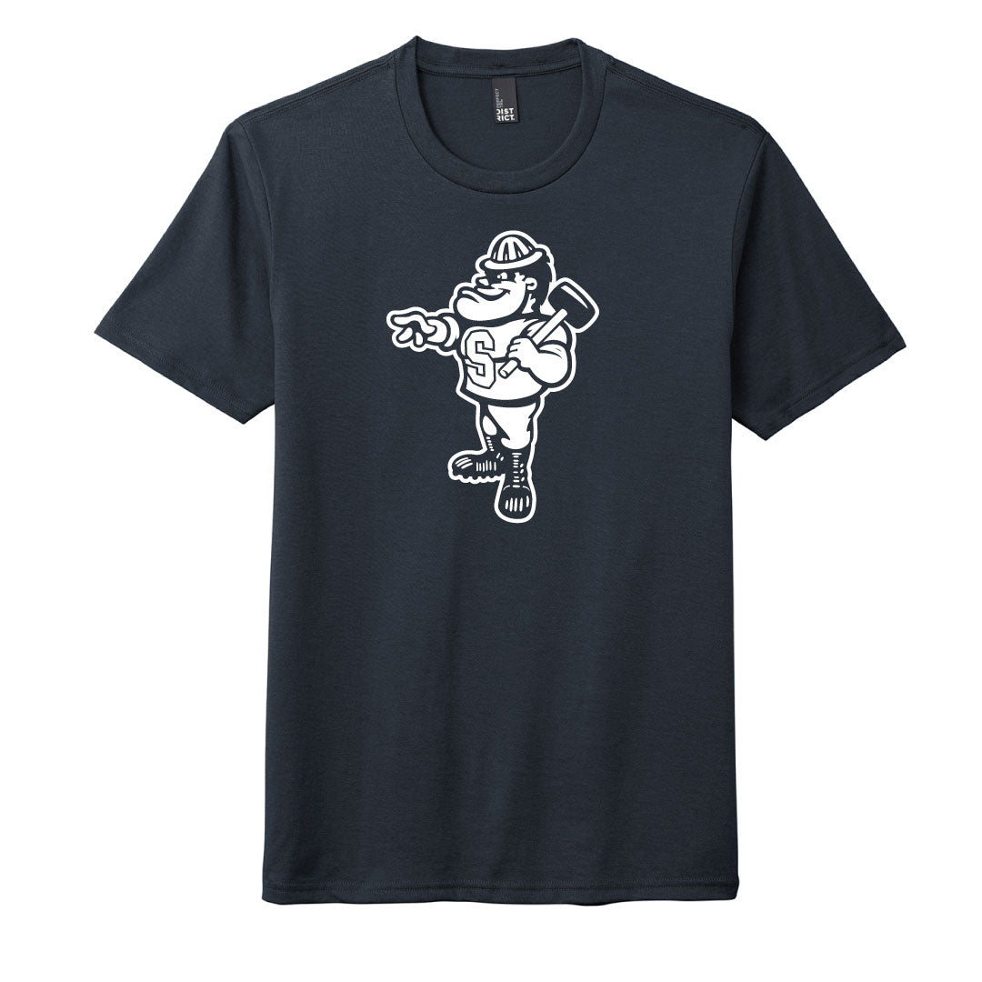 Staples Athletics BOB Cotton Blend Tee Logowear Staples Athletics Navy Adult XS