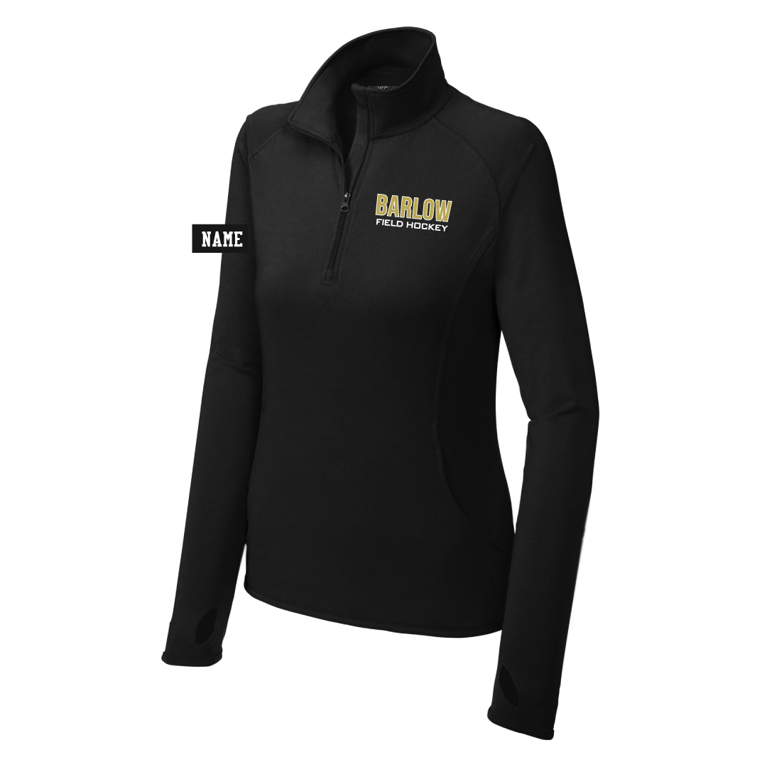 Barlow Field Hockey Performance 1/4 Zip Logowear Barlow Field Hockey Ladies XS
