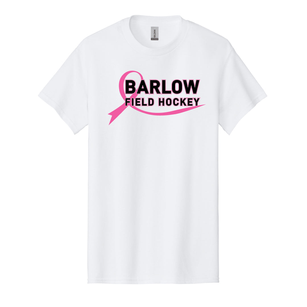 Barlow Field Hockey PINK Cotton Tee Logowear Barlow Field Hockey Adult S