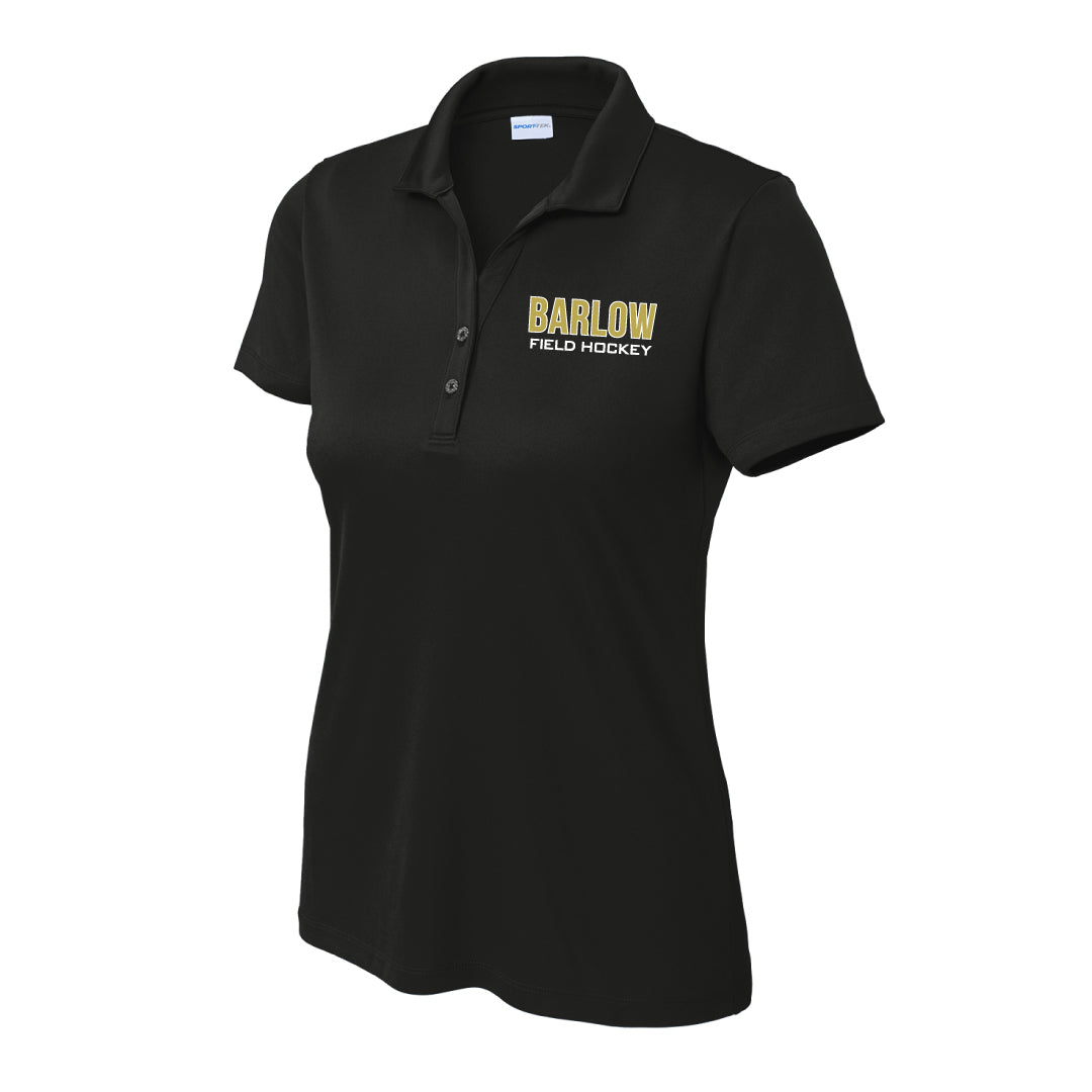 Barlow Field Hockey Polo Logowear Barlow Field Hockey Black Ladies XS