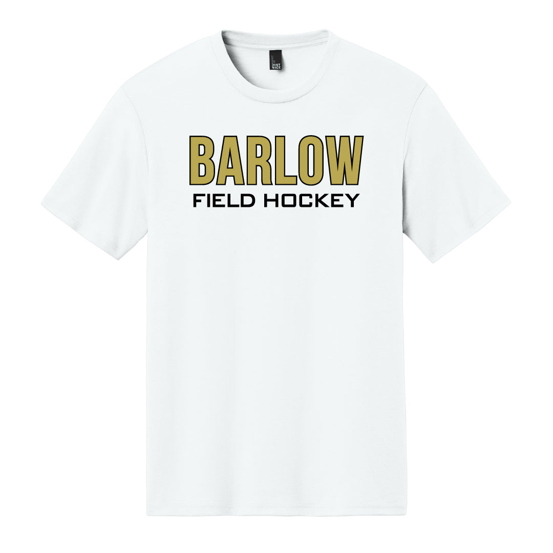 Barlow Field Hockey Tri Blend Tee Logowear Barlow Field Hockey White Mens S