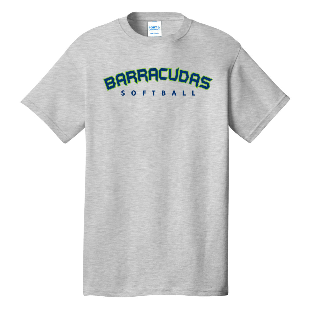 Barracudas Softball Cotton Tee Logowear Barracudas