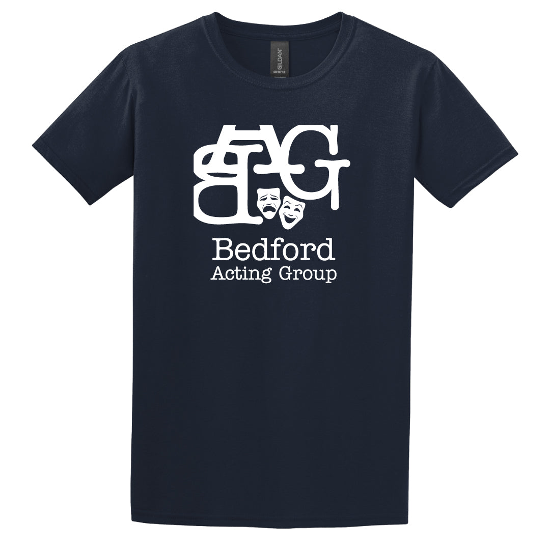 Bedford Acting Group Cotton Tee Logowear Bedford Acting Group Mens S