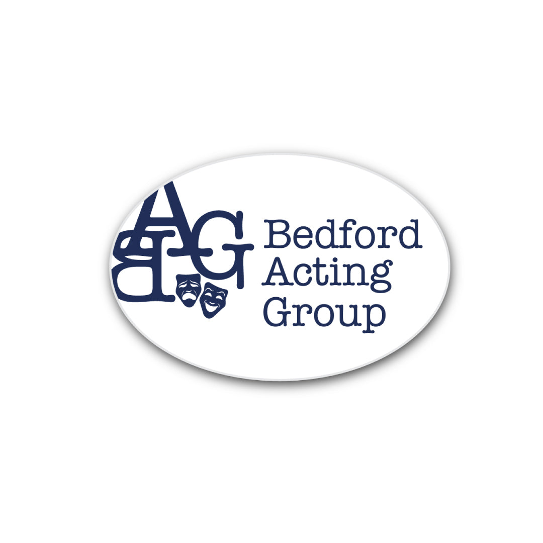 Bedford Acting Group Sticker Logowear Bedford Acting Group   