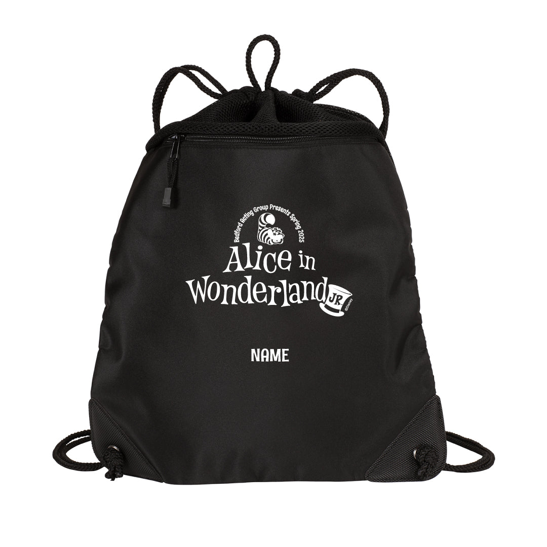 B.A.G. Presents Alice In Wonderland Cinch Bag Logowear B.A.G Presents Alice In Wonderland