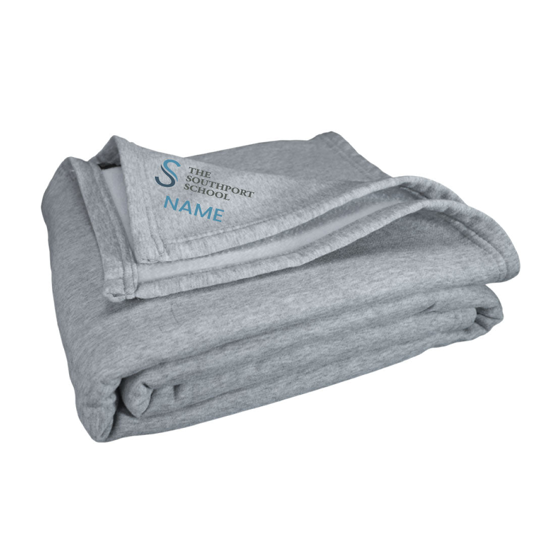 The Southport School Fleece Blanket Logowear The Southport School