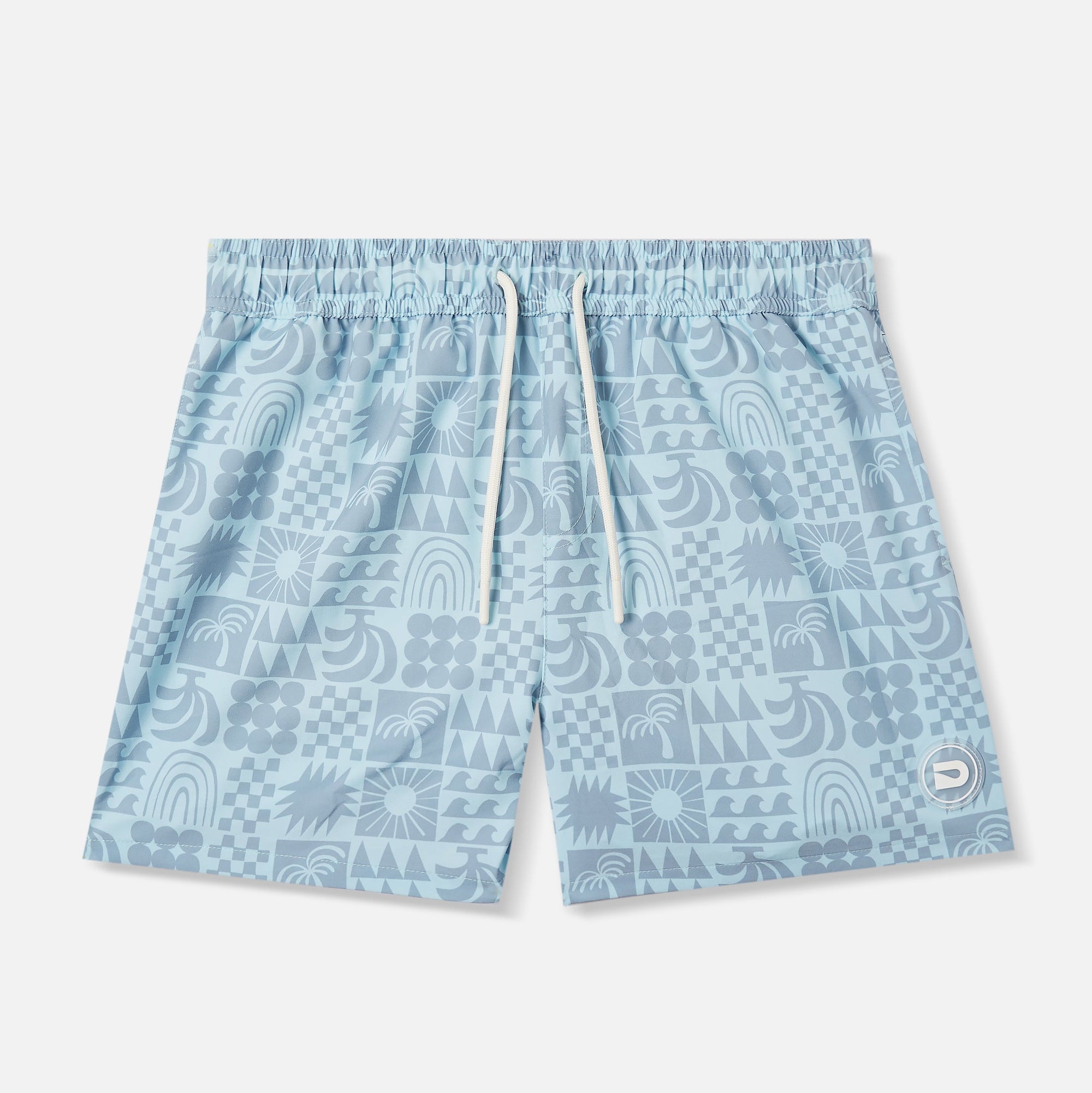 The Drip Shop Kids' Swim Shorts Apparel The Drip Shop Sky Sunshine Youth XSmall (6)
