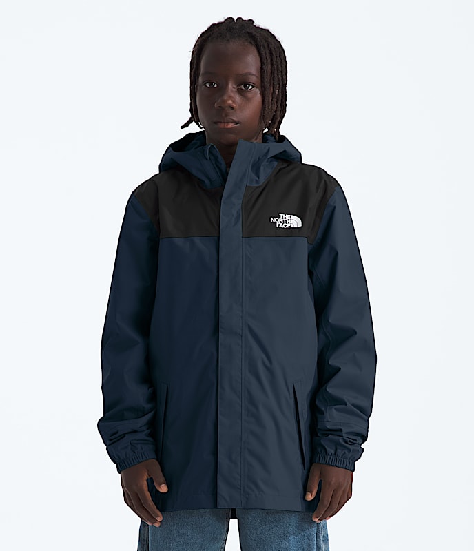 The North Face Boys' Antora Rain Jacket Apparel North Face Summit Navy-8K2 XSmall