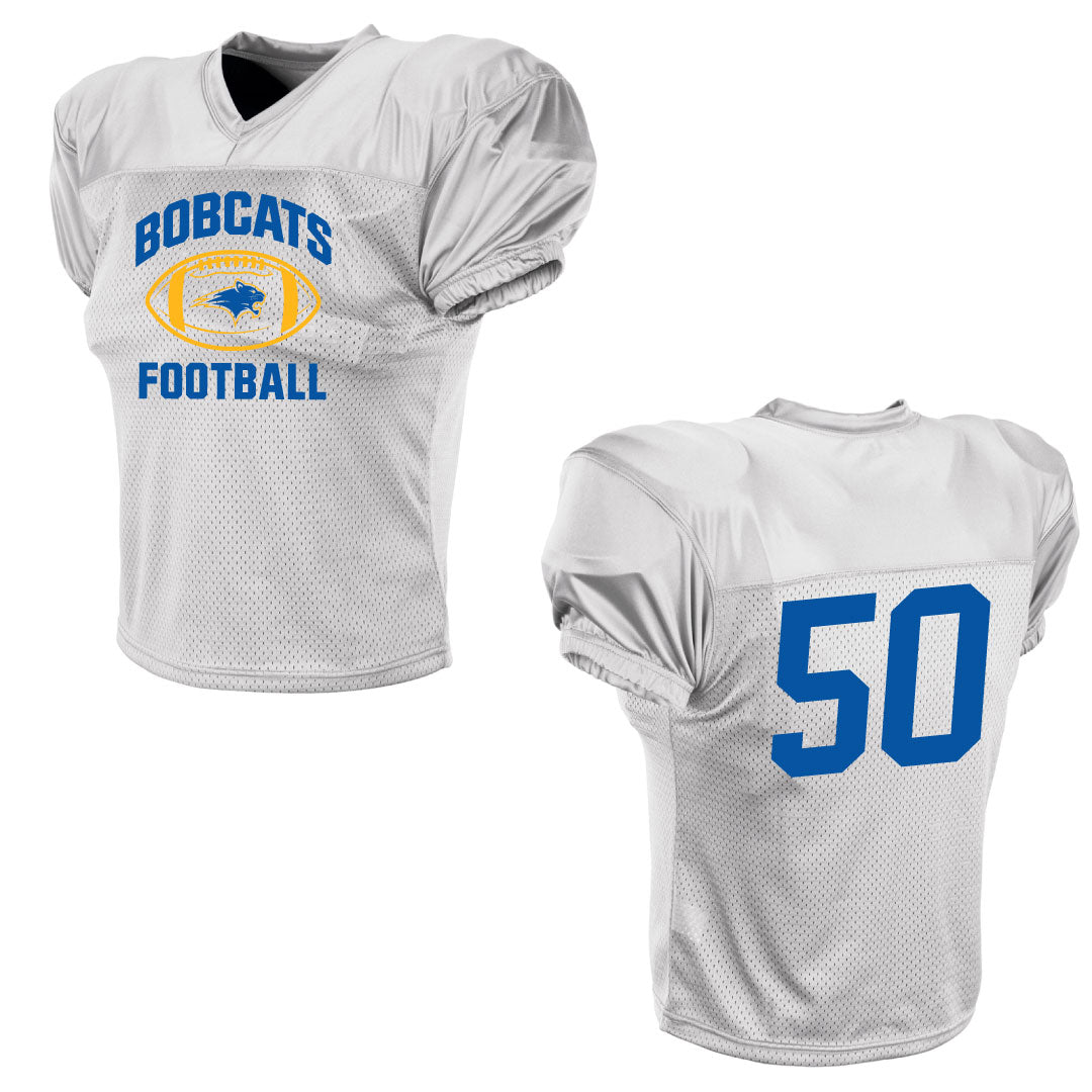 Brookfield Football Practice Jersey Logowear Brookfield Football White Adult M 