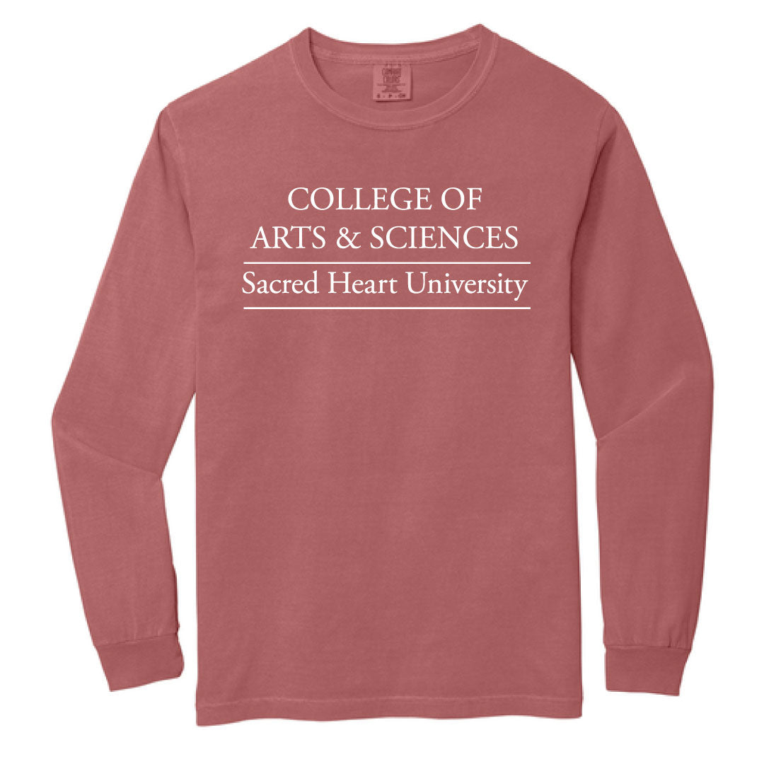 SHU College of Arts & Sciences Pigment Dyed Long Sleeve