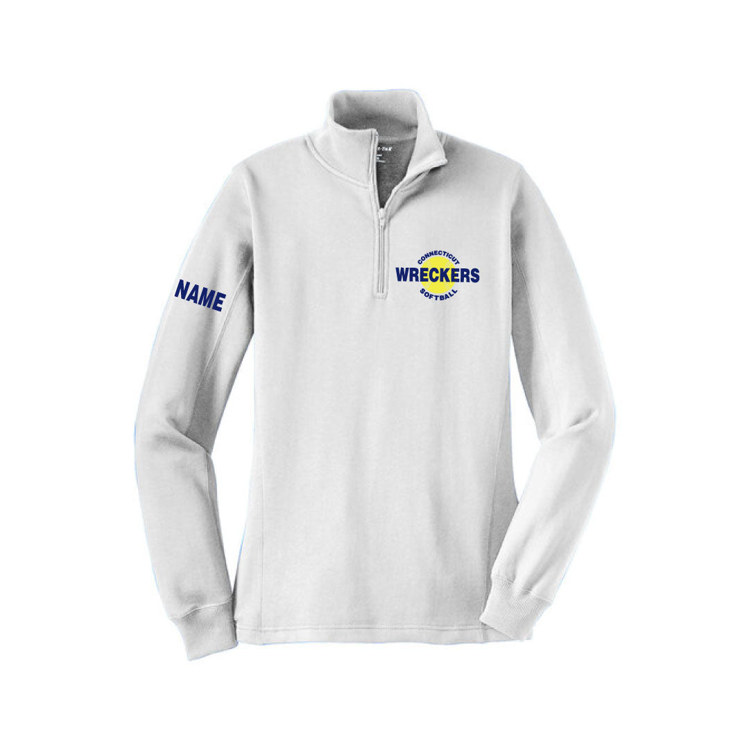 CT Wreckers Softball 1/4 Zip Sweatshirt