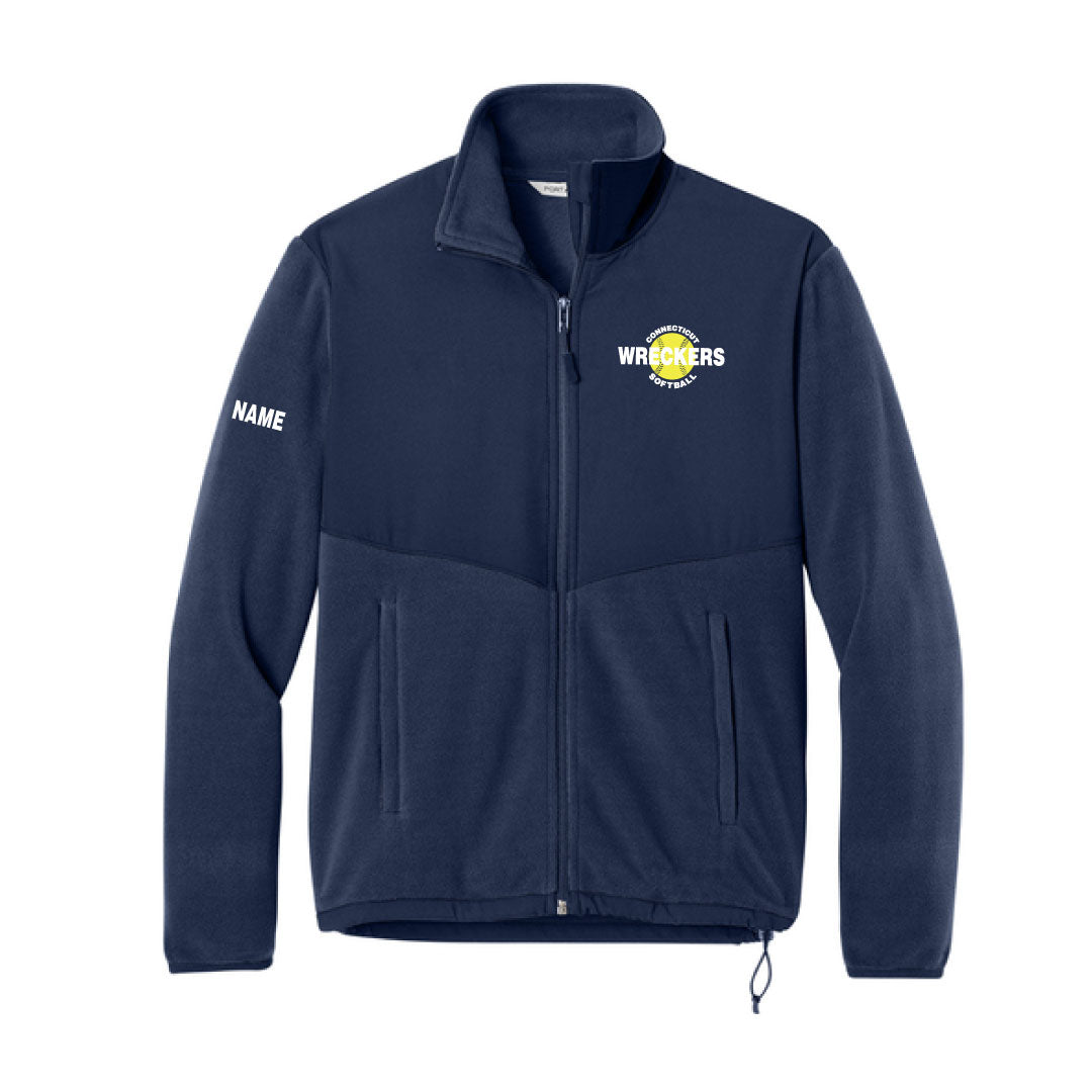CT Wreckers Softball Therma-Tek Fleece Jacket