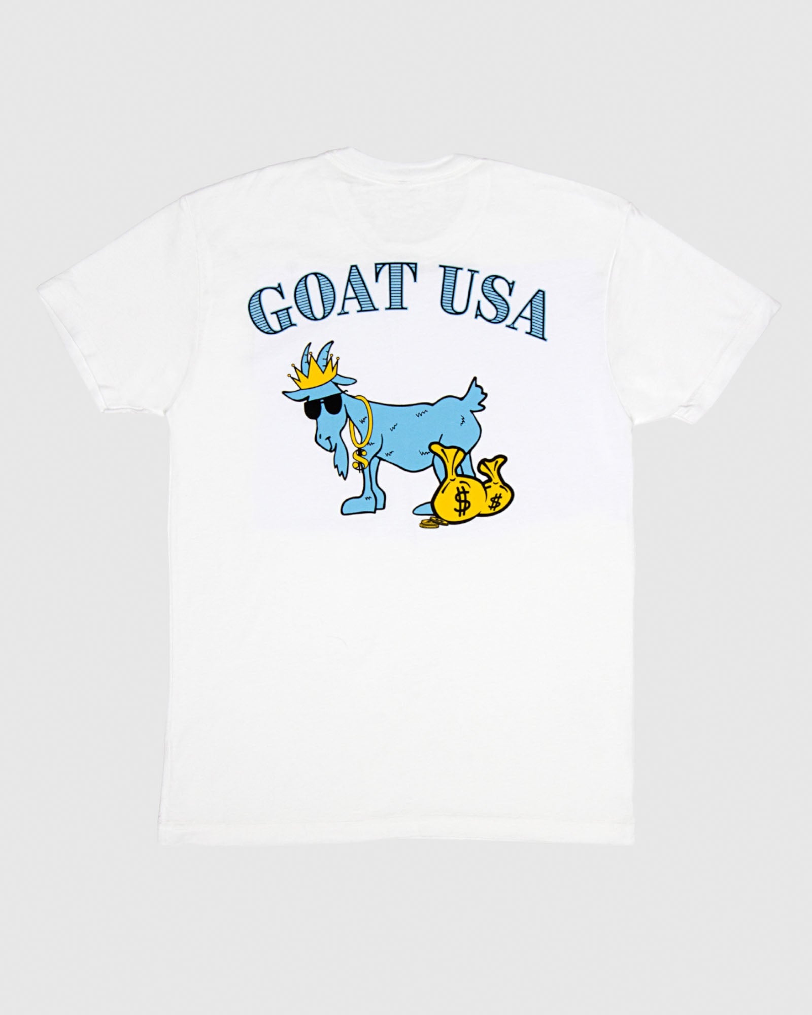 Goat Usa Youth Cash Money T Shirt Apparel Goat USA White Youth Small 