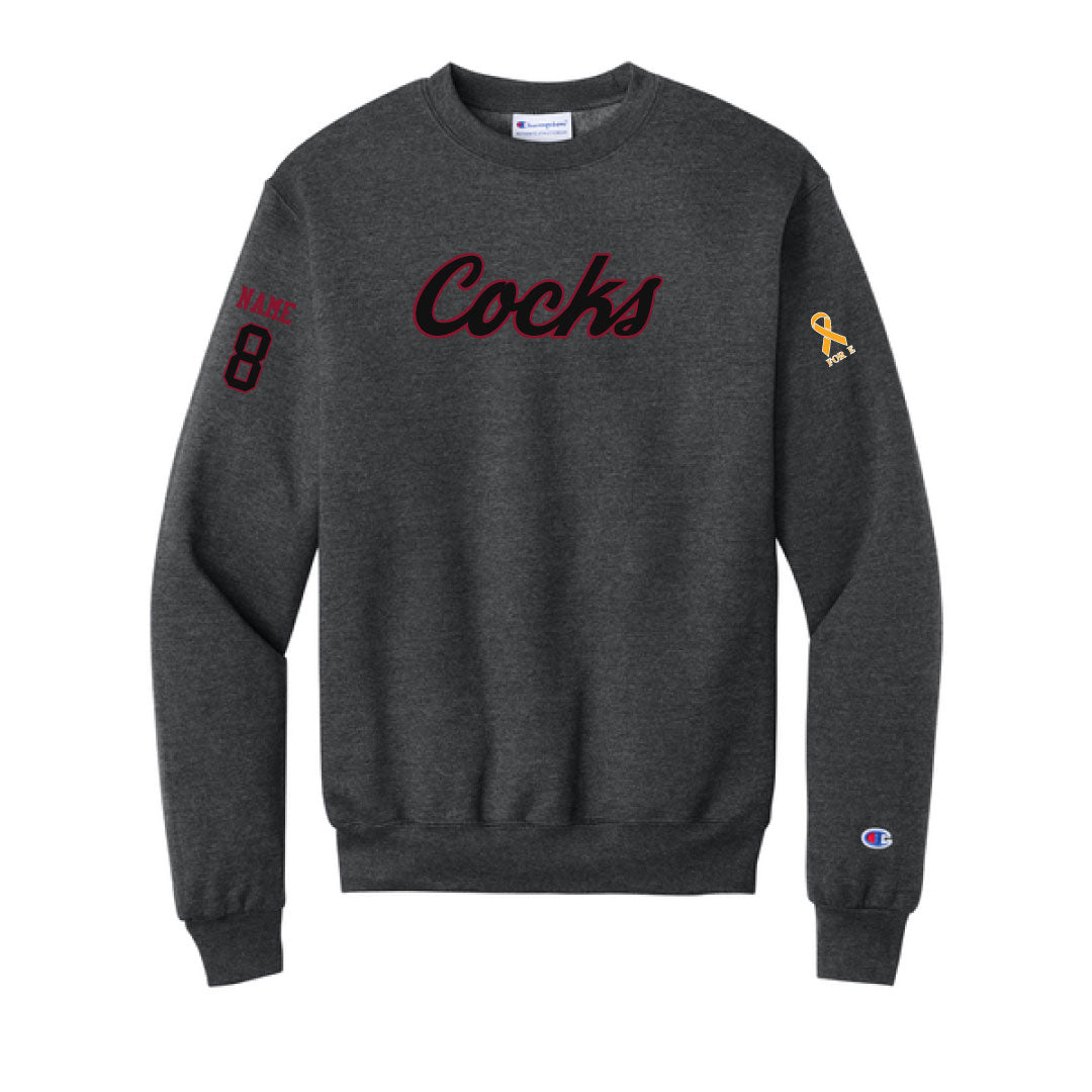 USC Rugby Charcoal Champion Crewneck Sweatshirt