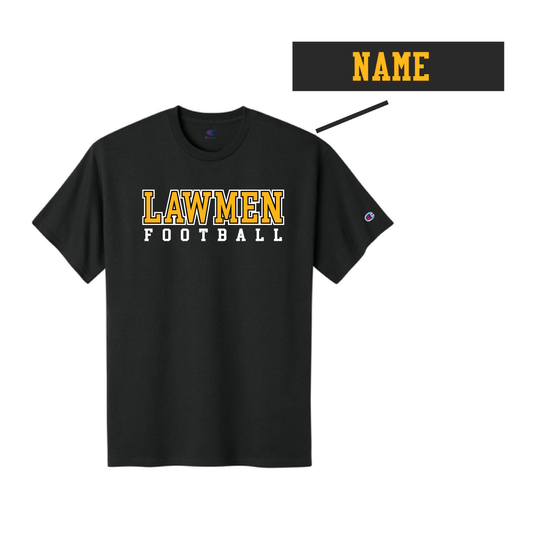 Law Football Champion Cotton Tee