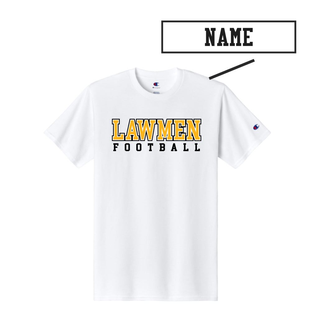 Law Football Champion Cotton Tee