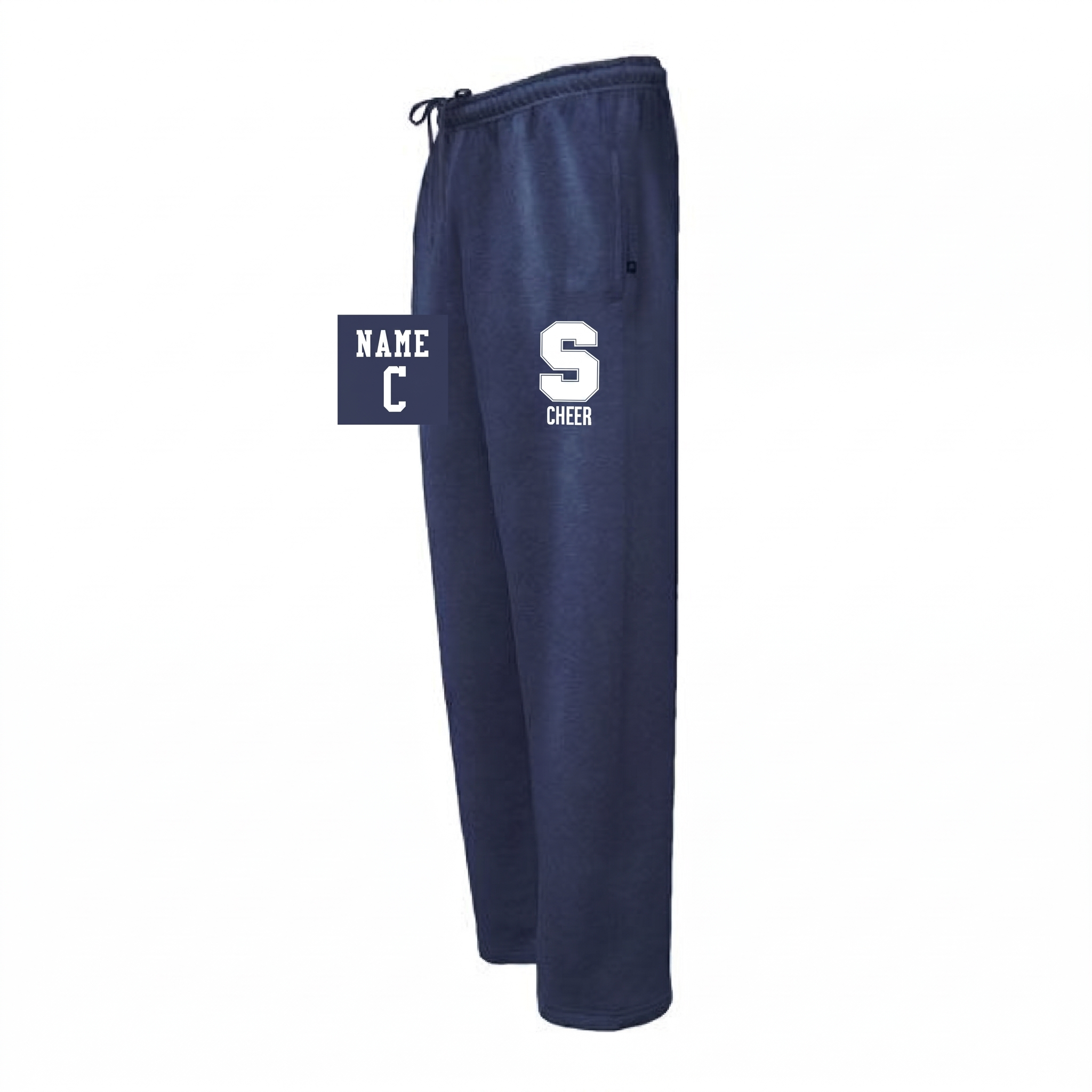 Staples Cheer Sweatpants-RECCOMENDED Logowear Staples Cheerleading Navy Adult XS