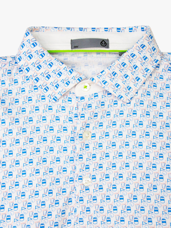 Tasc Mens Cloud Polo Happy Hour Apparel Tasc Happy Hour-969 Small 