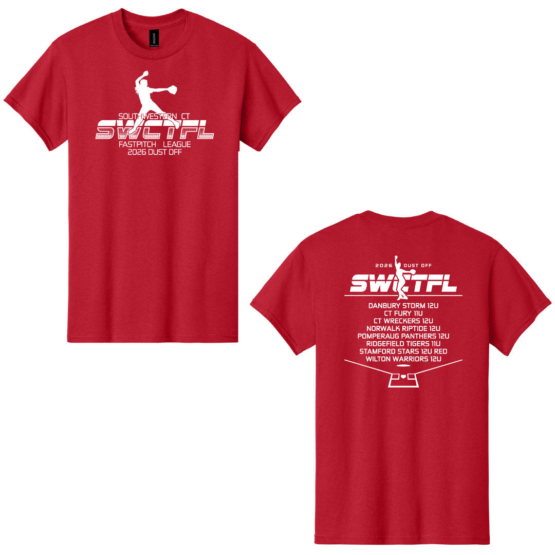 SWCT Cotton Tee Logowear SWCT Red Youth S